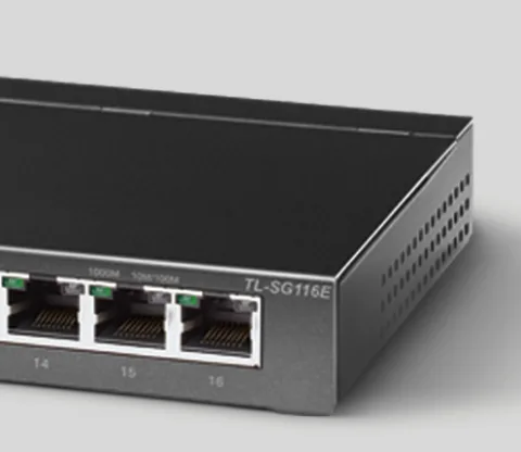 TP-LINK 16-Port Easy Smart Gigabit Unmanaged Pro Switch - Micro Center