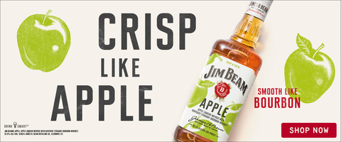 Jim Beam Apple Liqueur with Kentucky Straight Bourbon Whiskey 750 ml |  Meijer