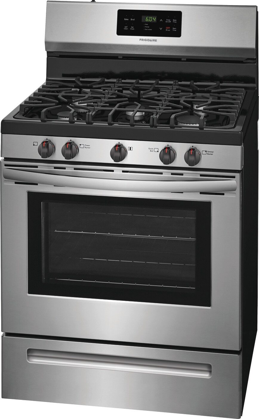 Frigidaire 30 in. Gas Cooktop in Stainless Steel with 4-Burners