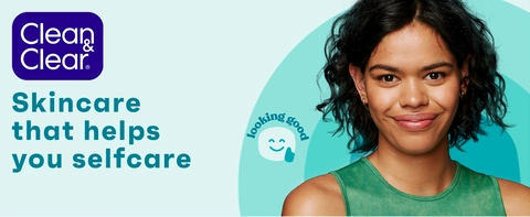  young woman smiling happy on teal colored background, cartoon emoodji  "thumbs up" hand gesture