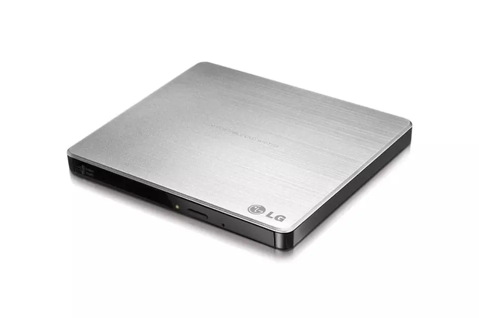 LG Silver 8x External DVD Disc Writer - GP60NS50 | Abt LG Silver 8x External DVD Disc Writer - GP60NS50 | Abt