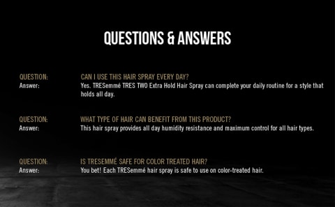 TRESemmé Hair Spray, Extra Firm Control (14.6 oz., 2 pk.) - Sam's Club
