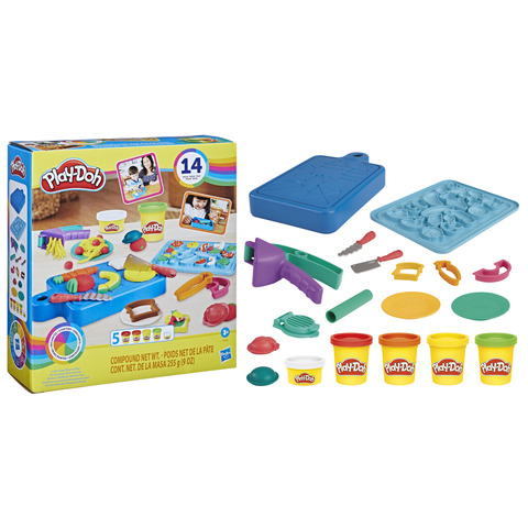 Little Chef Pizza Party Sensory PlayDough Kit! – Learn Through Play(dough)
