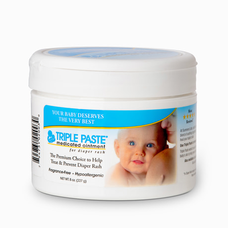 Triple Paste® Hypoallergenic Zinc Oxide Baby Diaper Rash Cream, 8 oz -  Ralphs