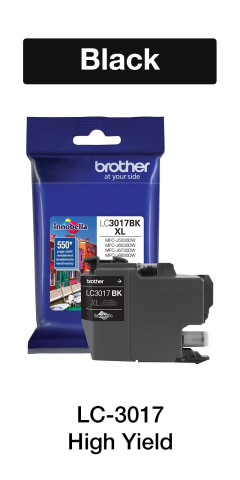 brother インクLC17BK Brother LC3017BK | High-Yield Black Ink Cartridge - Brother