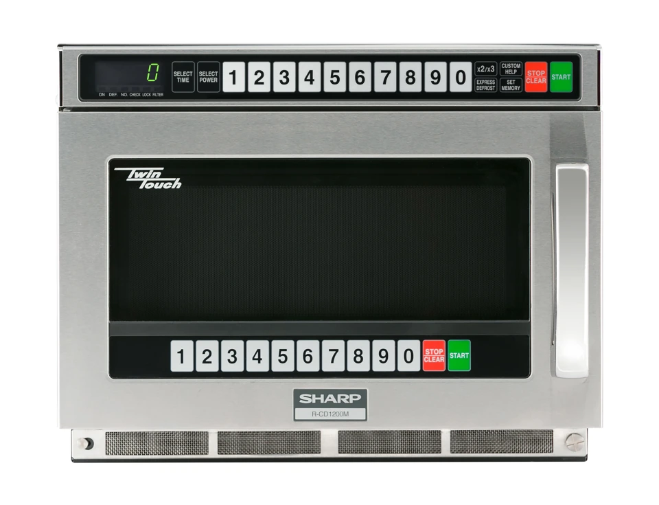 Sharp RCD1200M: Twintouch 1200W Commercial Microwave