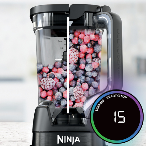 This innovative Ninja blender crushes frozen fruit in seconds with