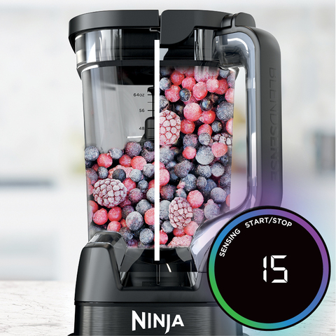 Ninja TB401 Detect Kitchen System Power Blender + Processor Pro, BlendSense  Technology, Blender, Chopping & Smoothies, 1800 Peak Watts, 72 oz.