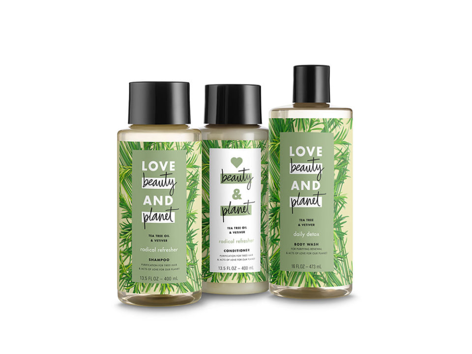 Love Beauty & Daily Detox Hand Soap Tea Tree Oil & Vetiver 13.5