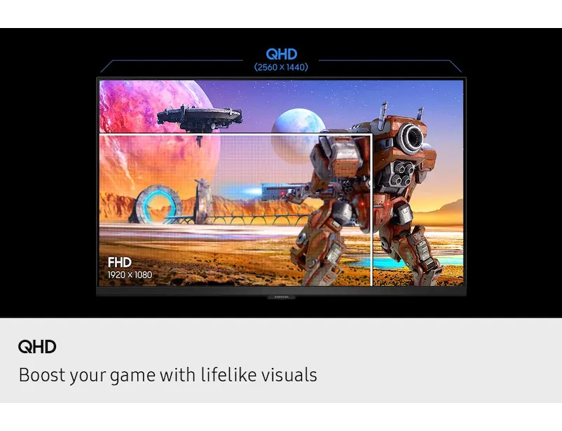 Samsung Odyssey G51C 27" Gaming Monitor - Thumbnail 5