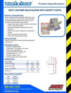 PIP - General Purpose Work Gloves: Size Large, - 45009305 - MSC Industrial  Supply