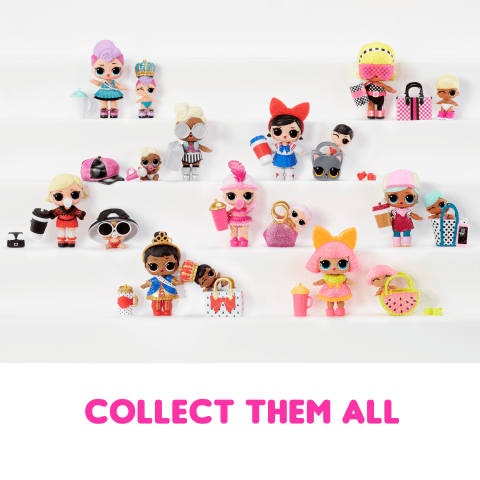 LOL Surprise 2-in-1 Me & My Lil Sis Color Change Dolls and Toys