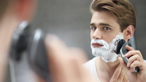 Shave dry or wet