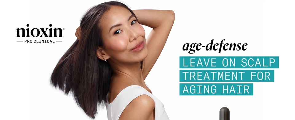Nioxin Age Defense Serum Leave in Treatment for aging hair