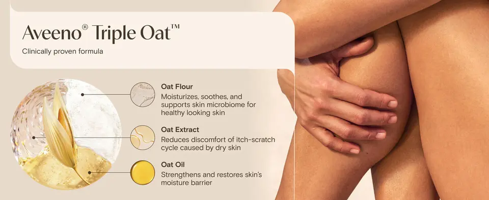 Aveeno skin relief healing ointment for dry skin, moisturizing lotion, for men and women