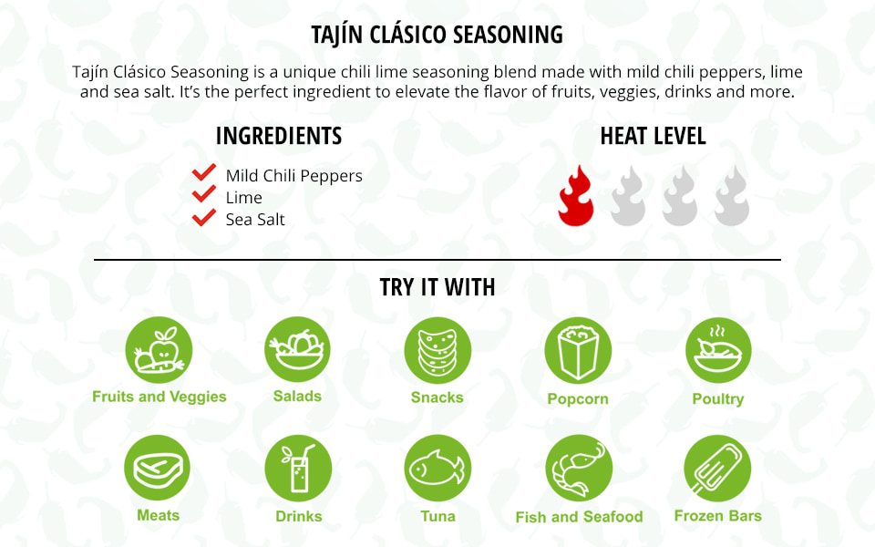 Tajin Classico Seasoning Mild with Lime 5 Oz – Halalcart