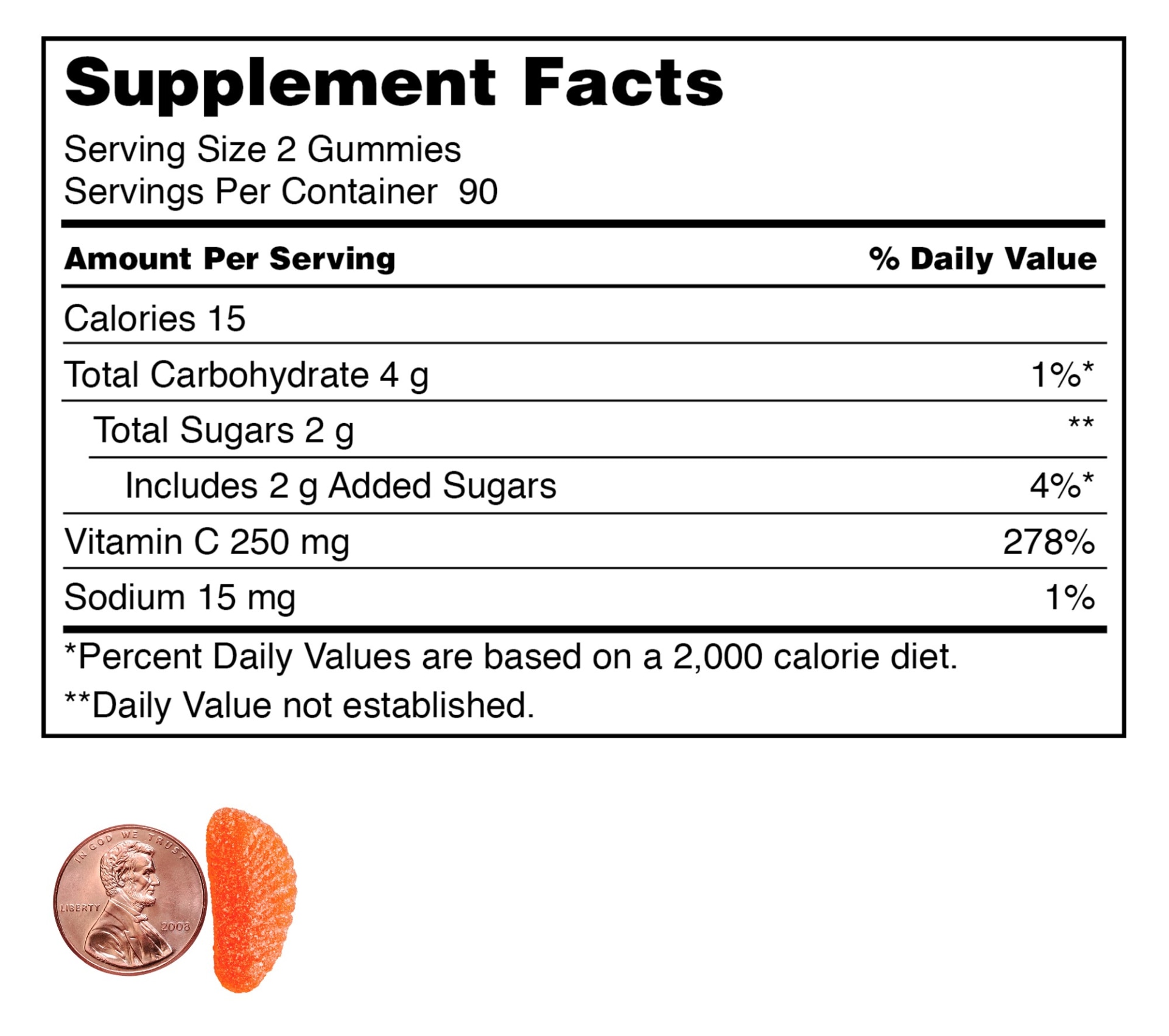 Kirkland Signature Vitamin C 250 mg 360 Adult Gummies * FAST SHIPPING