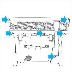 Remove Screws &amp; Brush Cover