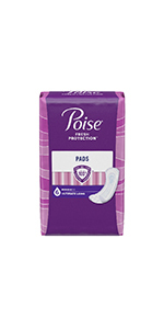 Poise Daily Microliners, Incontinence Panty Liners, 1 Drop, Lightest  Absorbency, Long, 50Ct 