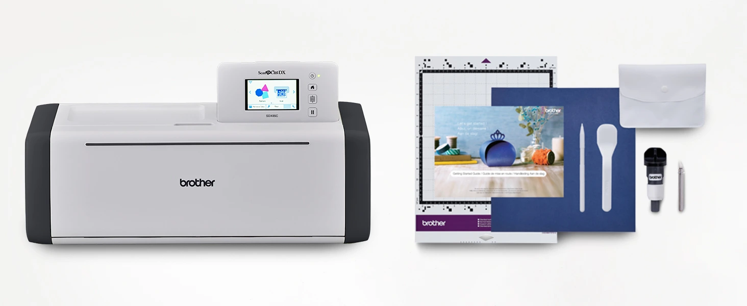 Charcoal ScanNCut DX SDX85C Cutting Machine - Built-In Scanner