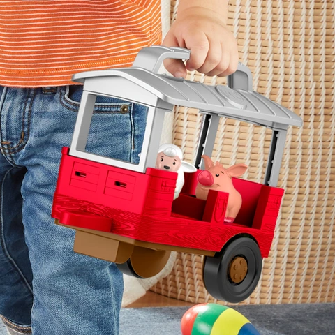 Replacement Parts For Fisher-Price Little People Travel Together Friend Ship - FHD92 ~ Replacement Captain Beau And Mia Figures