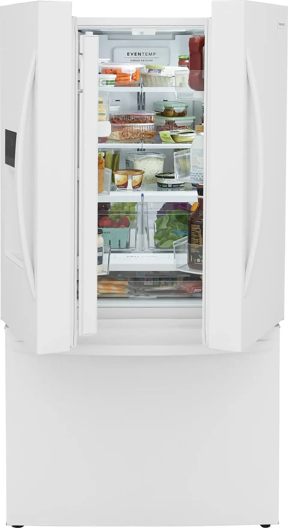 Frigidaire FRFS2823AW 27.8 Cu. ft. French Door Refrigerator – White, image size:960x1757
