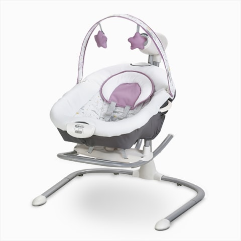 Graco duet rocker and cheap baby seat