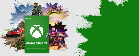 Compre agora o Cartão pré-pago XBOX Live Brasil R$100 para XBOX 360, XBOX  One e XBOX Series X/S.