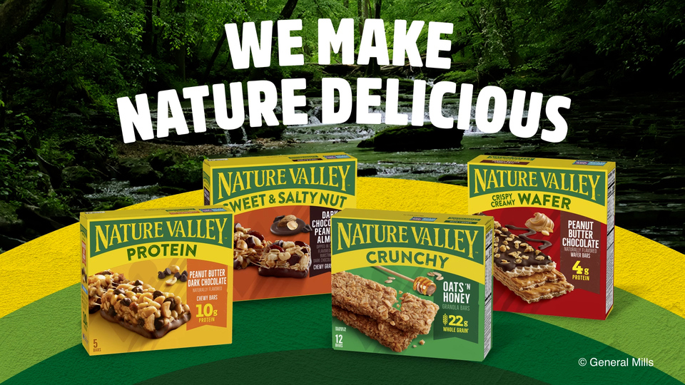 thumbnail video image 2 of Nature Valley Sweet and Salty Nut Granola Bars, Peanut, 6 Bars, 7.2 oz, 2 of 12