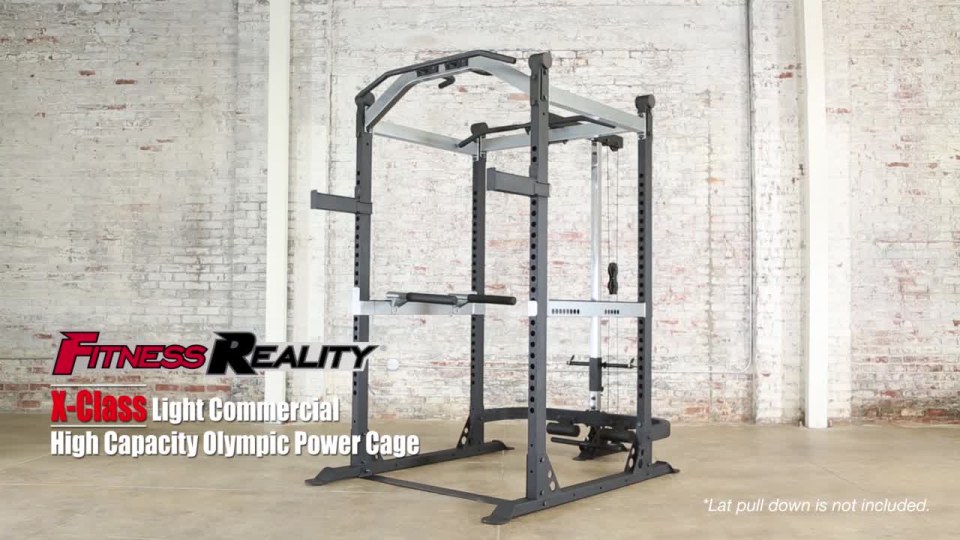 FITNESS REALITY X-Class Light Commercial High-Capacity Olympic Power Cage - image 2 of 4