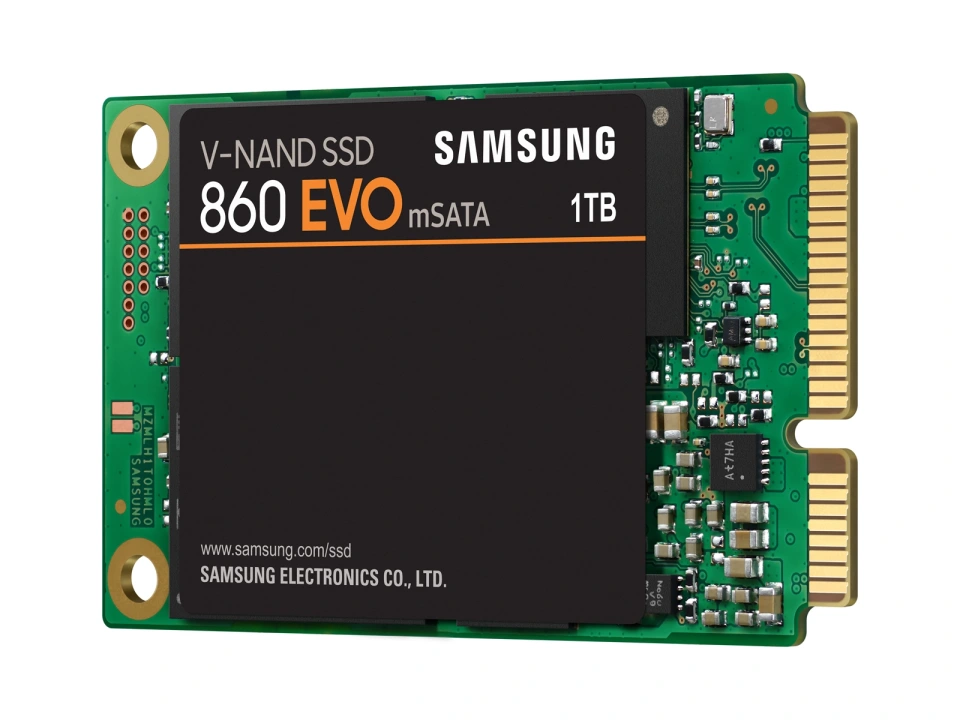 Samsung Solid State Drive 860 EVO mSATA 1TB - MZ-M6E1T0BW