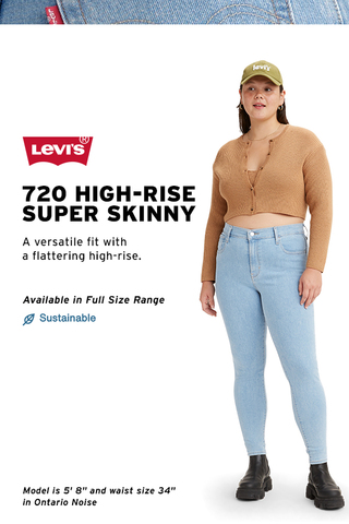 Levi's® Womens 720™ High Rise Super Skinny Jean - JCPenney