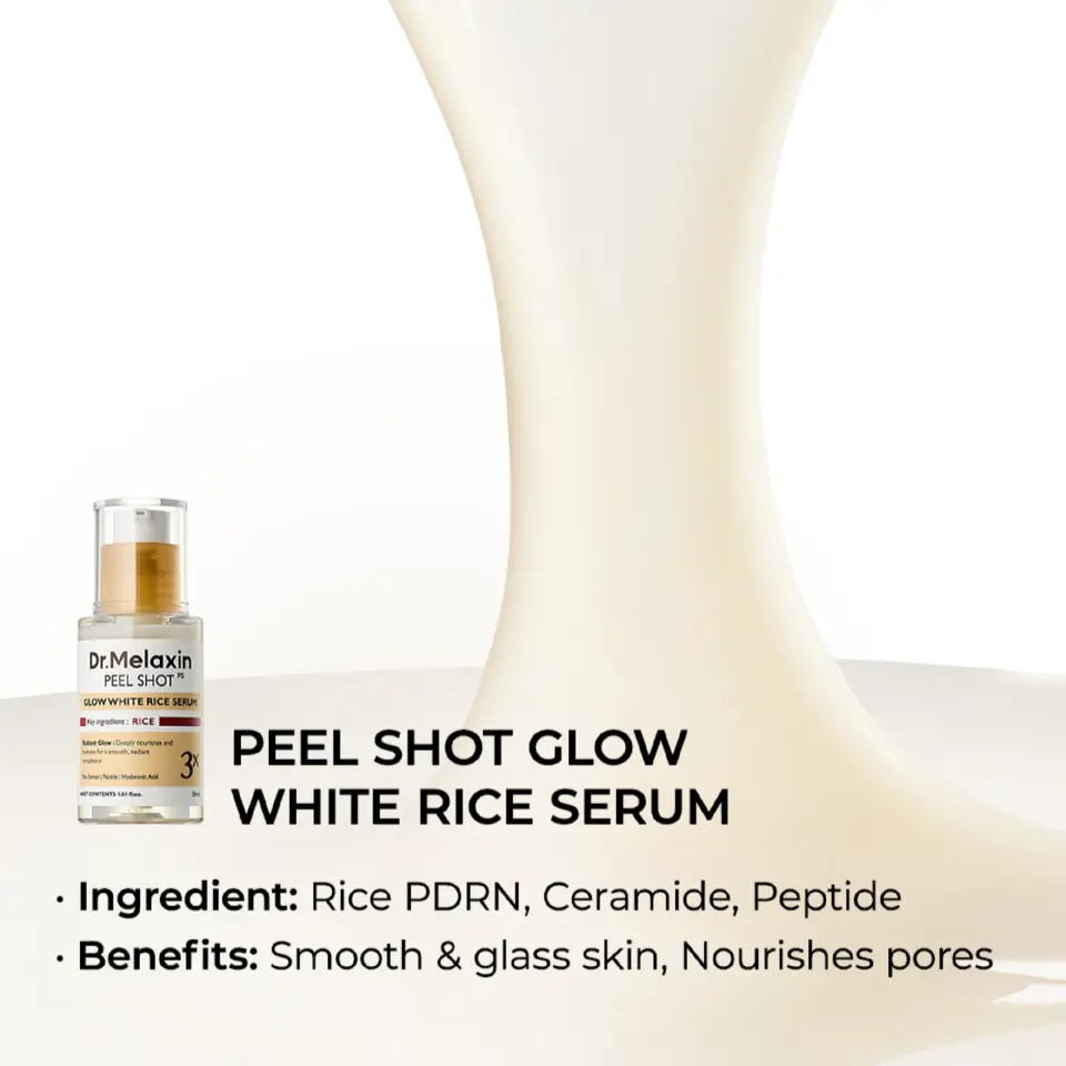 Peel Shot Glow White Rice Serum