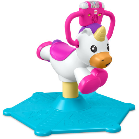Fisher price bounce and spin 2025 unicorn