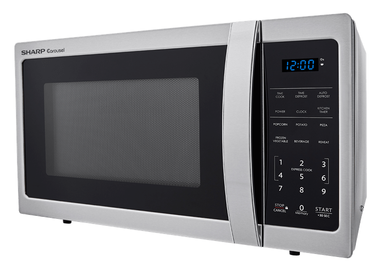 SMC0912BS 0.9 Cu Ft Stainless Steel Carousel Microwave