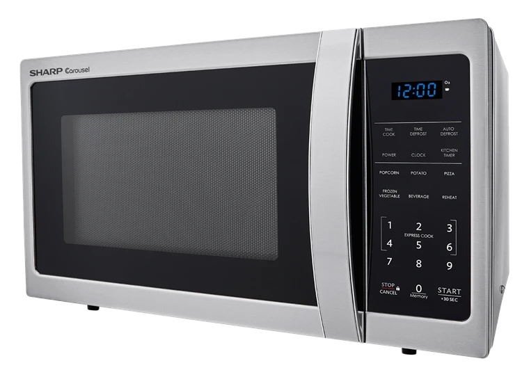 SMC0912BS 0.9 Cu Ft Stainless Steel Carousel Microwave