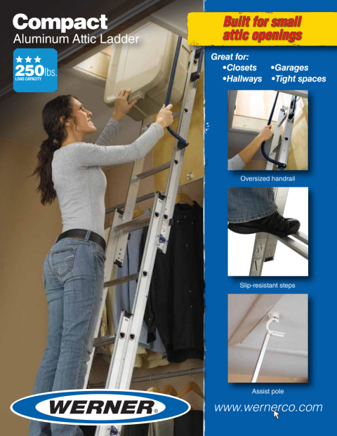 werner attic ladder s2208 manual