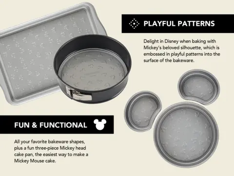 Farberware Disney Bake with Mickey Mouse 9