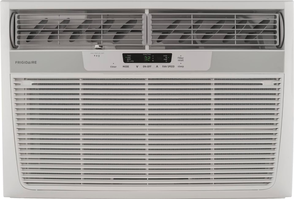 Frigidaire 1600 Sq Ft Window Air Conditioner With Heater 230 Volt 25000 Btu At Lowes Com