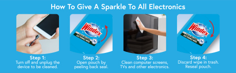 Windex Electronic Wipes: The Easiest Way To Clean Your Electronics 