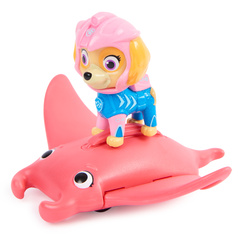 Paw Patrol, Aqua Pups - Juego de figuras de acción de coral y caballito de  mar, juguetes para niños a partir de 3 años