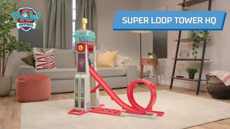 パウ・パトロールタワー Amazon.com: Paw Patrol, Mighty Lookout Tower with 4