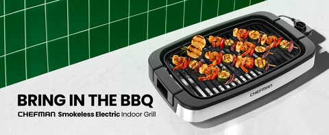 Electric Bbq Grill Chefman Electric Dishwasher Griddle Chefman XL