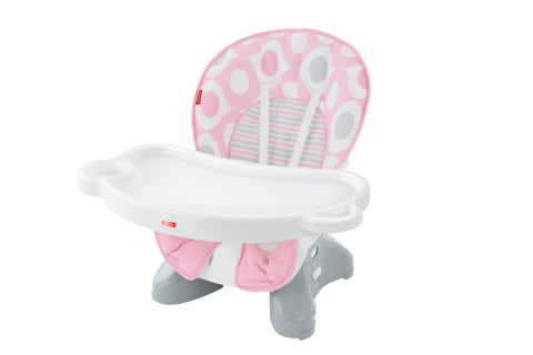 Fisher Price SpaceSaver High Chair Pink Ellipse Walmart