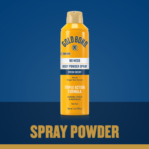 GOLD BOND Medicated No Mess Powder Spray Fresh Oz randalls