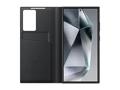 Samsung Wallet Case for Galaxy S24 Ultra, Black (EF-ZS928CBEGUS