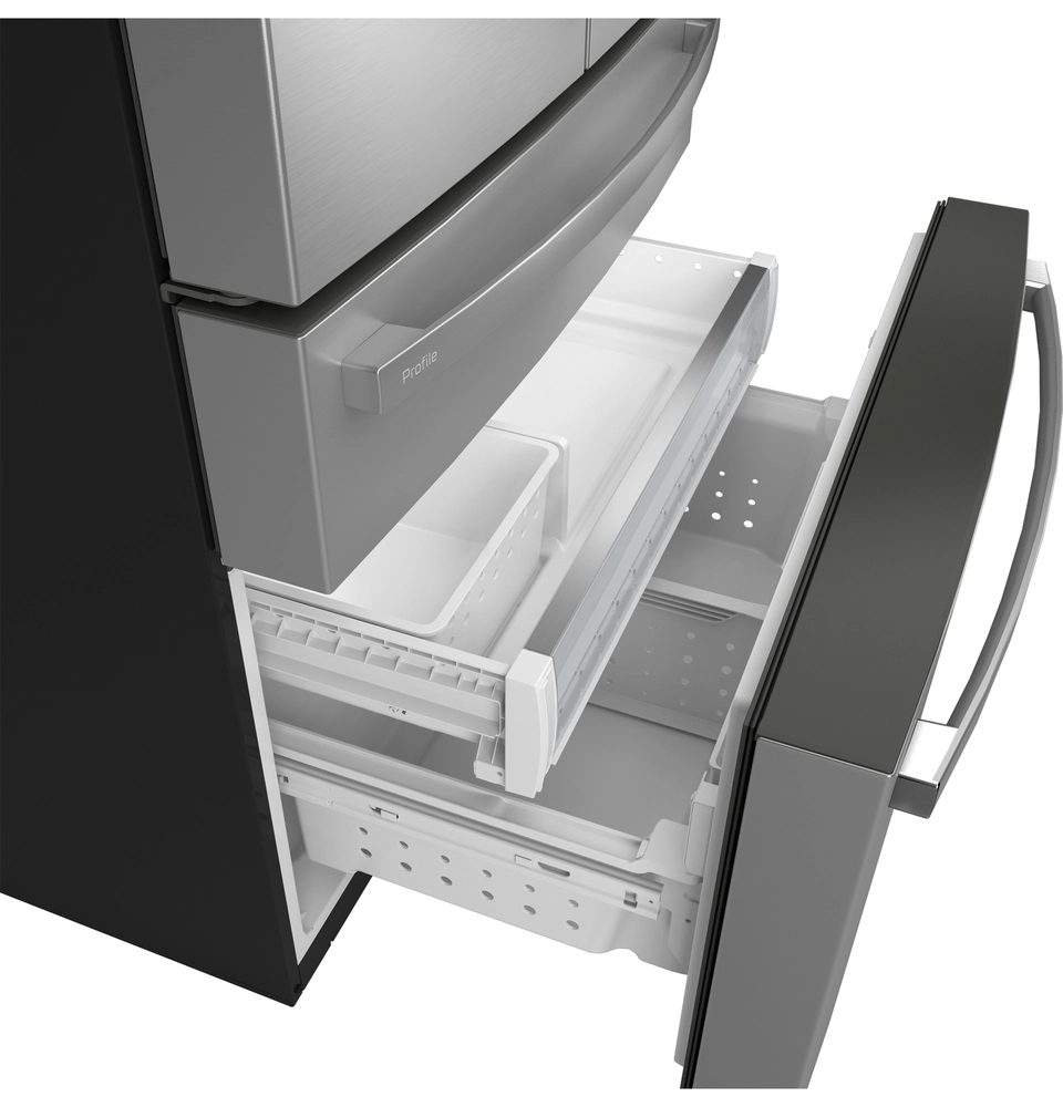 GE PGE29BYTFS 28.7 CuFt 4-Door French Door Refrigerator in