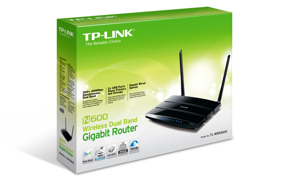 Access Point TP-Link TL-WR1043ND (w. router & GbE switch, 802.11n, 300Mbps), W-LAN & LAN \ Access Points W-LAN & LAN \ LAN W-LAN & LAN \ Switches