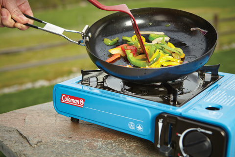 Choice Single Burner Portable Butane Stove with Fry Pan