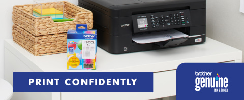 Print Confidently with Brother Genuine Ink &amp; Toner